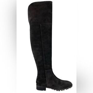 STUART WEITZMAN AMBER OVER THE KNEE STRETCH SUEDE BOOTS SIZE EUR 36.5/ US 6.5